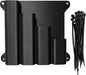 GENERIC Support De Rangement Pour Cravates à Fermeture éclair – Support Mural Pour Attaches De Câble Et Outils | Organiseur Compatible Avec Panneau Perforé Pour Garage, Atelier, Remorque, Abri De Jardin
