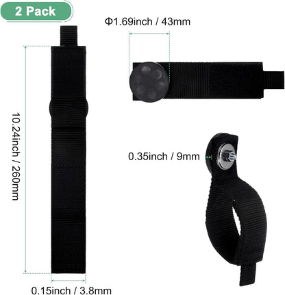  M METERXITY Lot De 2 Supports Magnétiques De Corde De 4,3 Cm De Diamètre Pour Garage, Atelier, Cordon D'extension, Sangle De Cordon D'organisation Pour Suspension/câbles/crochets De Rangement