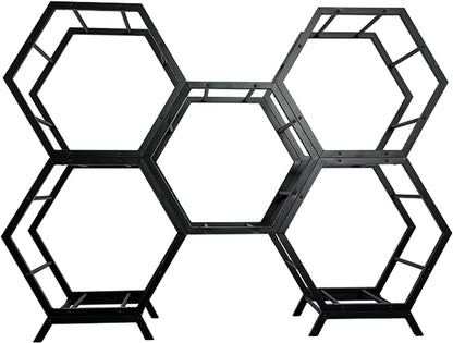  Générique Présentoir Empilable Pour Jantes De Pneus En Acier – Support Multi-pneus Pour Garage Et Atelier, Solution De Rangement Pour Moyeux De Roue De Voiture (Style 1-B)