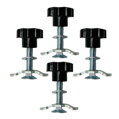  Accessoires De Rail En L | Languette De Rail En L | Fixation écrou Fileté | Accessoires De Rail Antidérapants De Rechange Pour Camions, Entrepôts, Véhicules