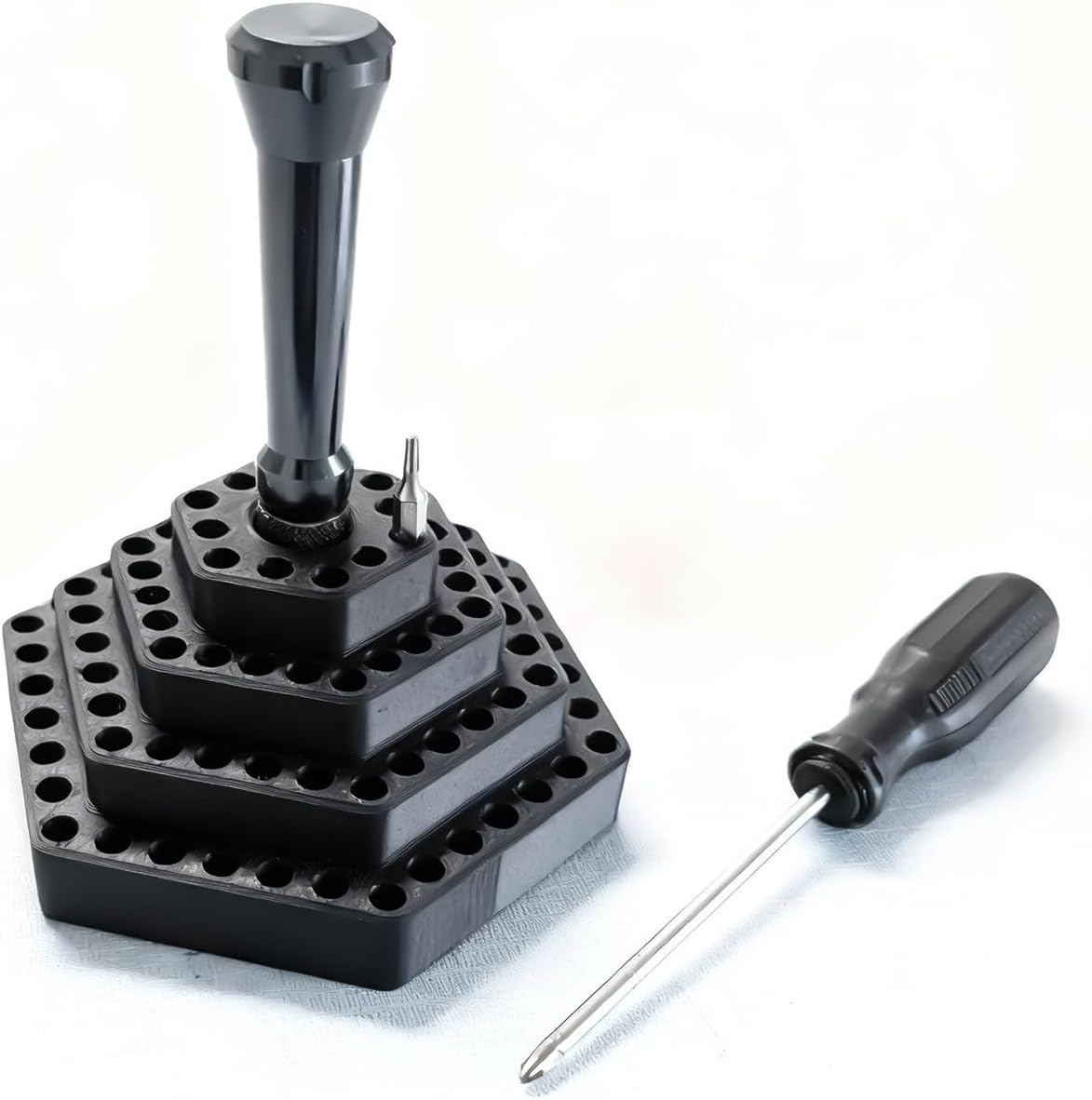  Générique Porte-de Tournevis, Étagère De Rangement Pour Extensions De 4,8 Mm, Support D'de Vis, Pour Garage, Outils électriques, électriciens, Construction, Cloison Sèche,