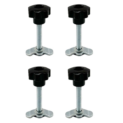  Accessoires De Rail En L | Languette De Rail En L | Fixation écrou Fileté | Accessoires De Rail Antidérapants De Rechange Pour Camions, Entrepôts, Véhicules