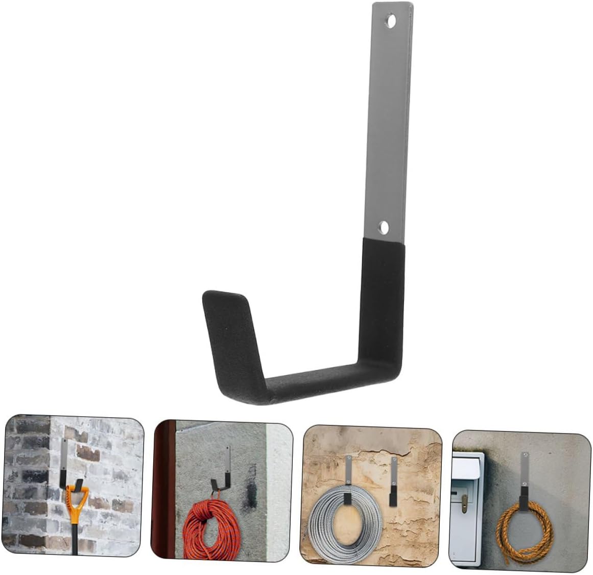  Gatuida 2pièces Crochets Muraux Pliables Acier Pour Garage Et Jardin Robustes Pour Outils Échelles Et Vélos