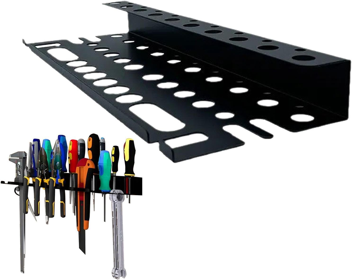  Support De Tournevis, Support De Clé En Métal, Organisateur De Rangement D'outils, Porte-tournevis, Organisateur D'outils Polyvalent Pour Tournevis, Pinces, Clés Avec Support Pour Ateliers à