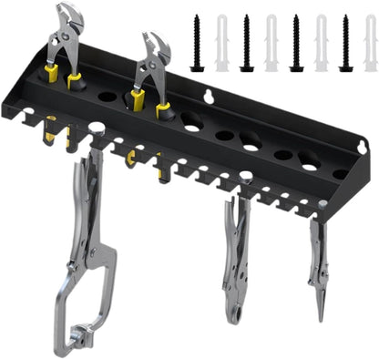 GENERIC Organisateur D'outils De Garage, Pince Utilitaire, Support De Rangement Mural De 650 G Avec Poignée, Détails De Base En Résine, Crochets Utilitaires D'atelier, Accessoires De Maison Pour Jardin, Cour