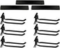 GENERIC Porte-skis Pour Garage, Système D'organisation De Matériel Antidérapant Robuste, Système De Rangement Mural Pour Skis, Pour équipement D'hiver, Support De Planche à Roulettes, Accessoires De Sport