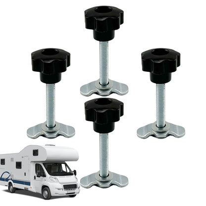  Accessoires De Rail En L | Languette De Rail En L | Fixation écrou Fileté | Accessoires De Rail Antidérapants De Rechange Pour Camions, Entrepôts, Véhicules