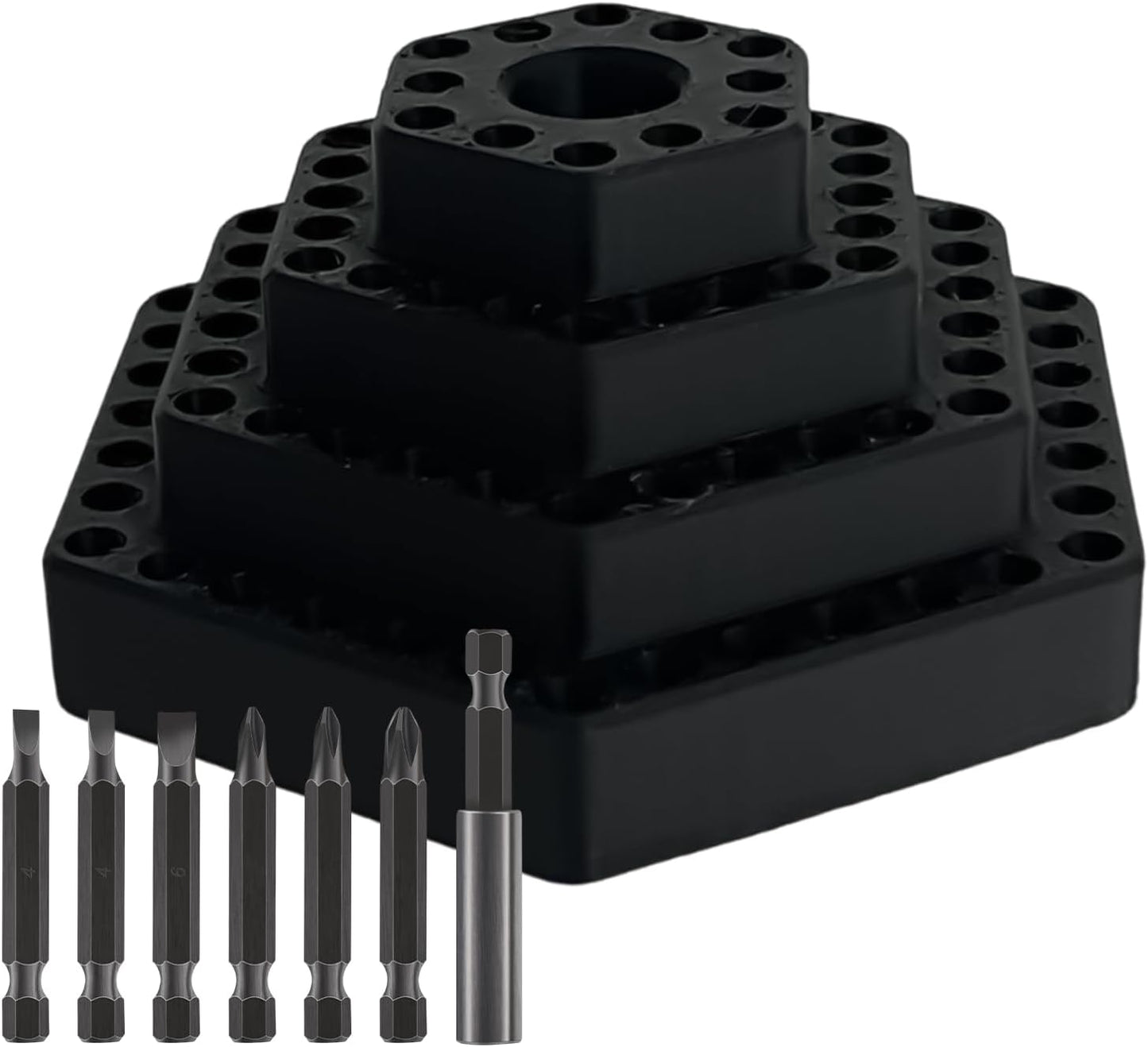  Générique Porte-de Tournevis, Étagère De Rangement Pour Extensions De 4,8 Mm, Support D'de Vis, Pour Garage, Outils électriques, électriciens, Construction, Cloison Sèche,