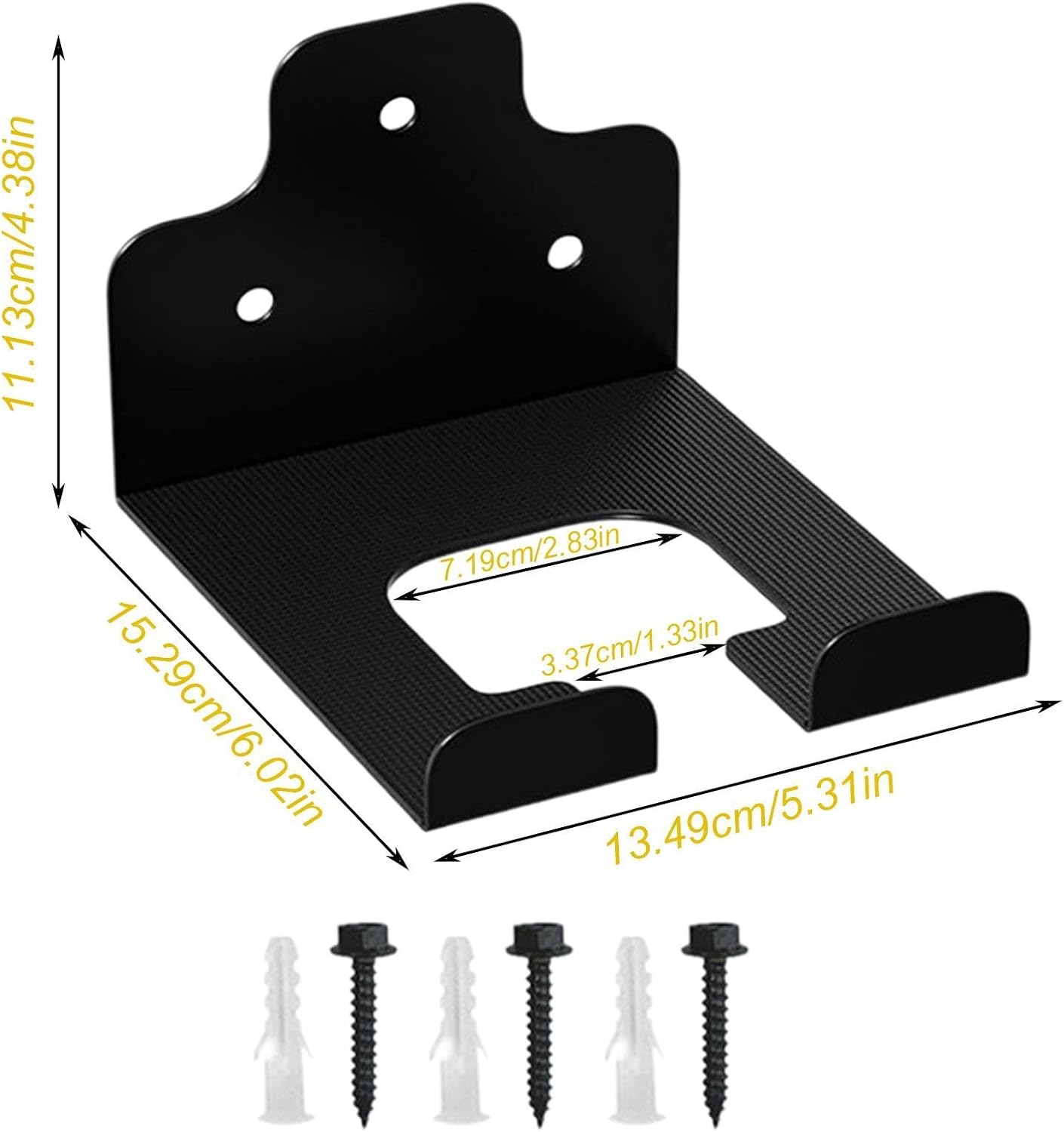  Support De Ranger Outils De Jardin - Râteau En Acier Inoxydable Économiseur D'Espace,Rangement Mural Pour Outils Motorisés | Pour Pelle Râteau Serpillière Perceuse Câble Équipement Extérieur