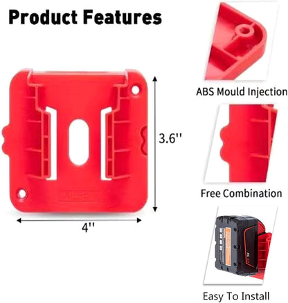  Interfaces D'épissure - Base De Batterie Pour Support De Batterie De La Série 18 V - Personnalisez Vos Besoins De Fixation