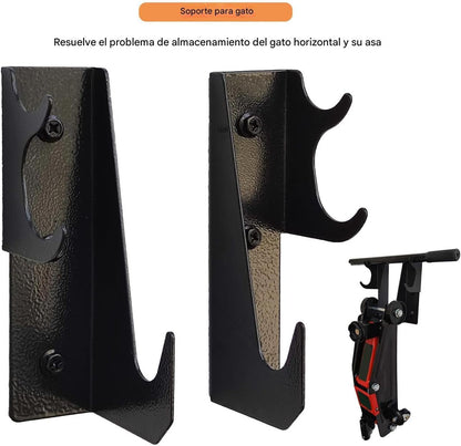 Genérico Support Mural Pour Cric Hydraulique | Organisateur économiseur D'espace Résistant | Support De Rangement Pour Supports De Cric De Garage - Pour Garage Atelier De Réparation Salle D'outils Ta