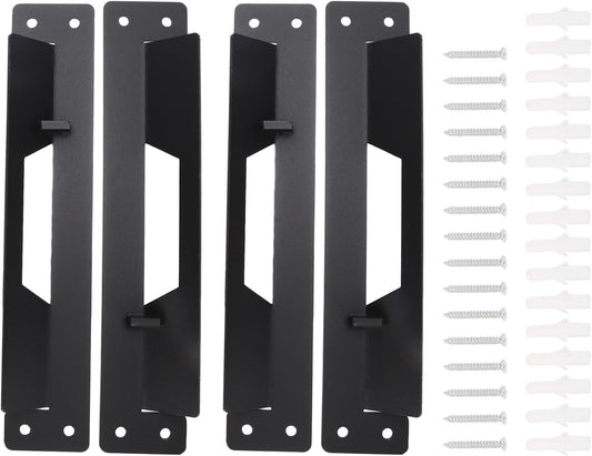  Supports De Montage De Boîte à Outils Supports Boîte à Outils Support Mural Stockage D'outils Adapté Au Support Mural Ou D'établi En Métal StackTech Avec Trous Pré-percés (Petit 12 Pouces 4)