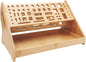  Générique Porte-Tournevis,Support De Rangement En Bois à 53 Trous Avec Plateau - Organisateur De Petits Outils - Pour Bricolage Réparation Établi Bureau Panneau Perforé Garage Intérieur Extérieur