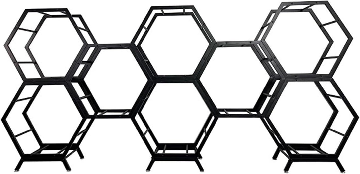  Générique Présentoir De Jantes En Métal, Support De Roue Empilable Et Robuste Pour Garage Et Atelier, Support De Rangement Compact Pour Pneus (3+1) - Organisez Efficacement Vos Jantes De Voiture