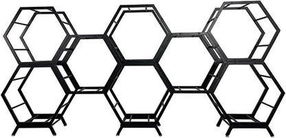  Générique Présentoir De Jantes En Métal, Support De Roue Empilable Et Robuste Pour Garage Et Atelier, Support De Rangement Compact Pour Pneus (3+1) - Organisez Efficacement Vos Jantes De Voiture