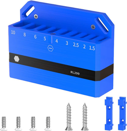GENERIC Organisateur De Clés Magnétiques, Support De Rangement D'outils, Support Mural Avec Construction Compacte, Support De Clé Hexagonale, Porte-outils Avec Aimant Puissant, Crochet De Clé Pour Atelier Et