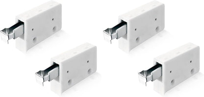  Gedotec Rail Mural Pour Armoire Suspendue - Rail De Montage De 1 250 Mm De Long - Acier Galvanisé - Charge Maximale : 240 Kg - 1 Pièce - Rail De Suspension En Métal Sans Vis (Lot De 2)