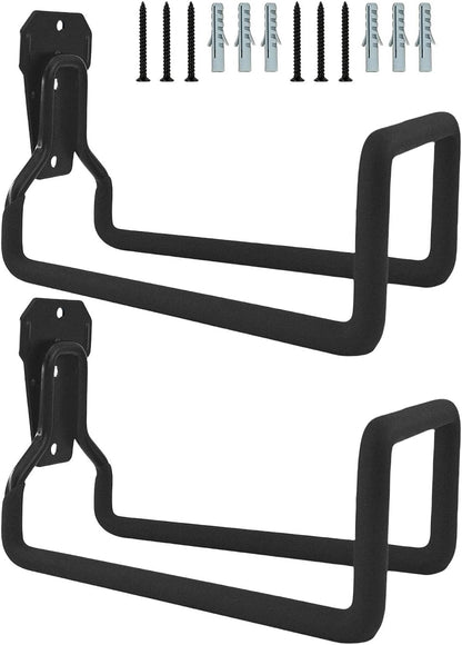  Lot De 2 Crochets De Garage Robustes Pour Organiser Les équipements De Pelouse, Organisateur D'outils De Jardin, Crochet De Tuyau D'eau Peu Encombrant, Crochets à Grande Capacité De Charge