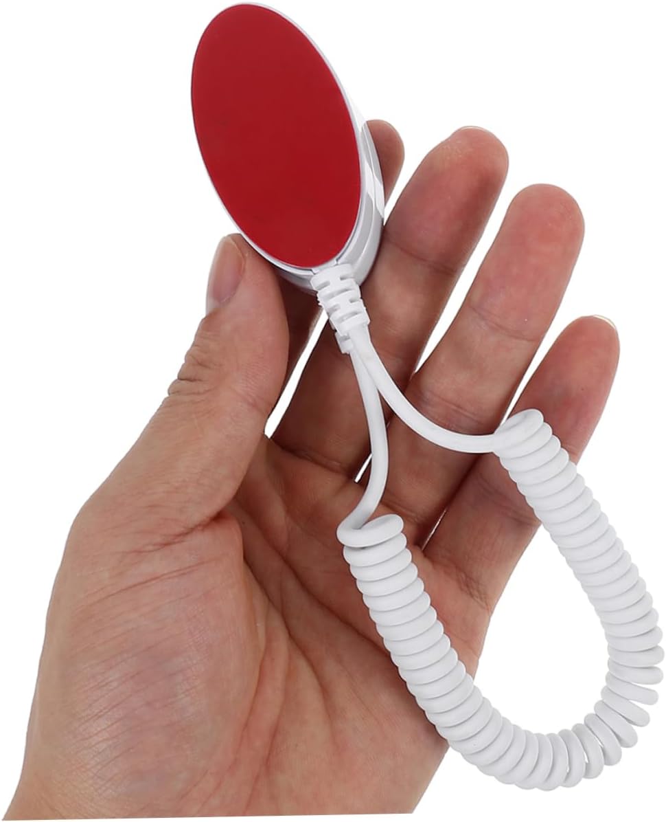  Gatuida 4pièces Crochets Muraux Avec Cordon De Sécurité à Ressort Crochets Adhésifs Amovibles Pour Télécommandes Téléphones Portables Et