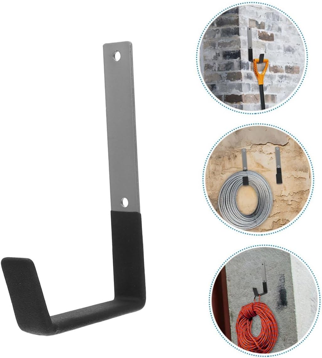  Gatuida 2pièces Crochets Muraux Pliables Acier Pour Garage Et Jardin Robustes Pour Outils Échelles Et Vélos