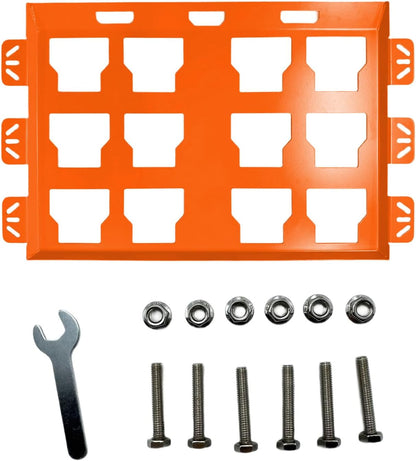  Plaque De Base Pour Boîte à Outils Murale Avec Capacité De Charge élevée Jusqu'à 45,4 Kg