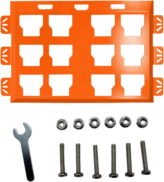  Plaque De Base Pour Boîte à Outils Murale Avec Capacité De Charge élevée Jusqu'à 45,4 Kg
