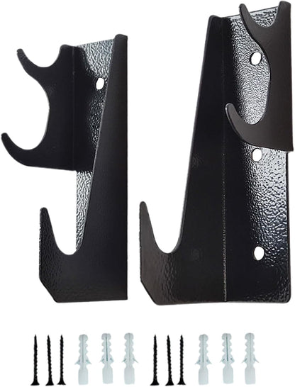 Genérico Generico Jack Stand Holder, Non-Slip Wall Hooks & Mount Bracket With Heavy Load Support, Garage Storage Organizer For Workshop Repair Bay Shed Home Toolroom Mechanics And Car Maintenance