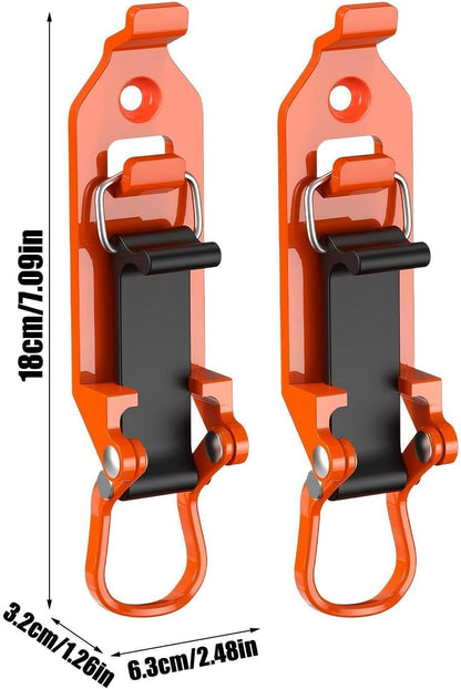  Lot De 2 Supports Muraux à Fermeture Rapide Pour Charges - Pour Le Lit, Le Garage, Le Camping-car, Le Travail, Les Véhicules Utilitaires, Les Pompiers, La Pêche