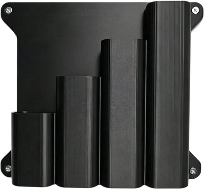 GENERIC Support De Rangement Pour Cravates à Fermeture éclair – Support Mural Pour Attaches De Câble Et Outils | Organiseur Compatible Avec Panneau Perforé Pour Garage, Atelier, Remorque, Abri De Jardin