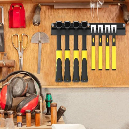  Support Mural Robuste Pour Marteau, Atelier, Abri De Jardin, Garage, Support à Outils Vertical, Pour Un Espace De Travail Soigné Et Facile (40 Cm)