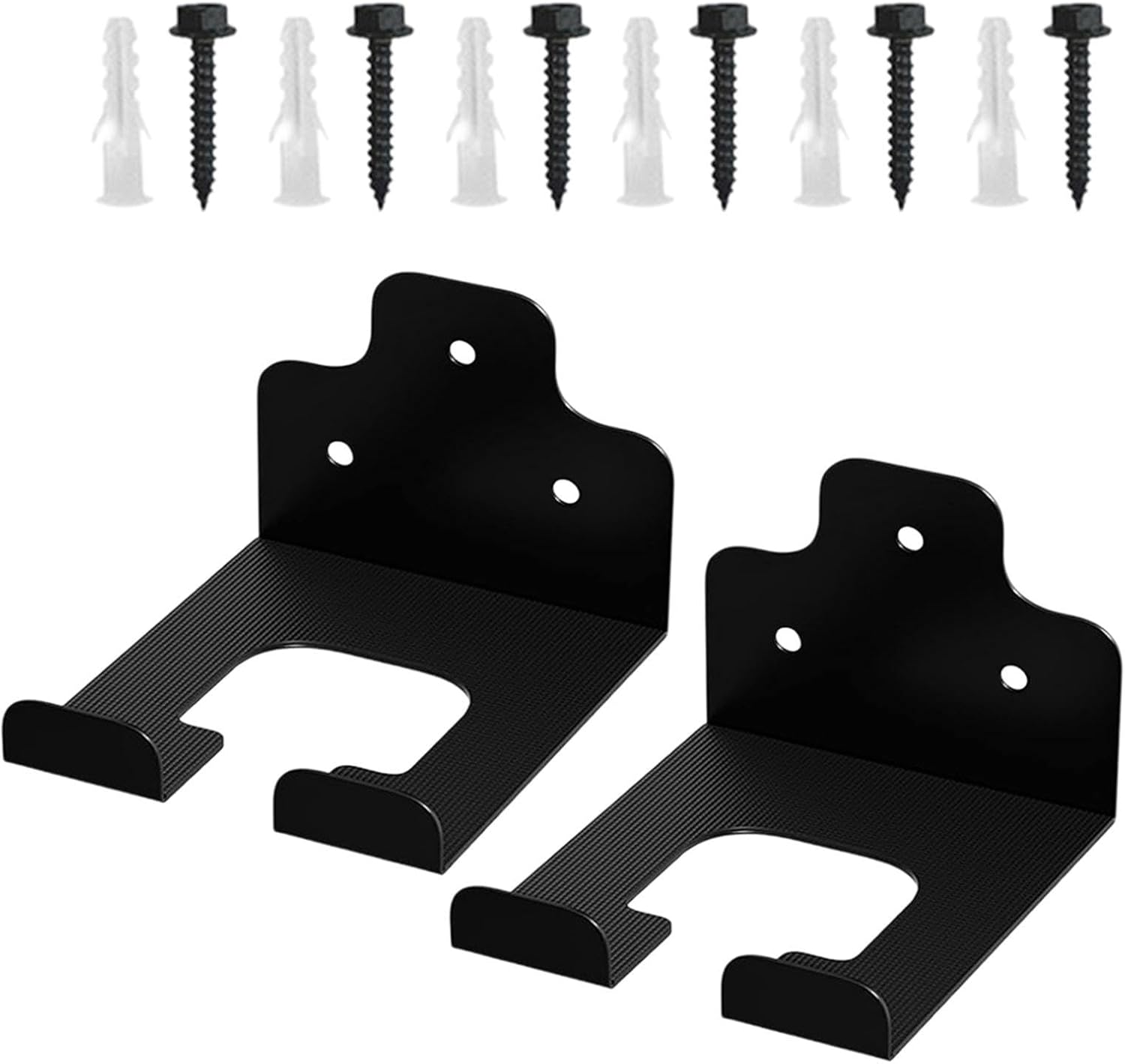 GENERIC Cintres à Outils De Jardin – Support Robuste Pour économiser De L'espace | Support De Rangement Pour Outils De Jardin, Débroussailleuse, Râteau, Serpillère, Perceuse, Câble D'équipement Intérieur Ou