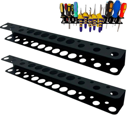  Étagère De Rangement Pour Tournevis, Support De Rangement Pour Outils, Support De Rangement D'atelier, étagère Pour Tournevis, 40 X 4,5 X 4,9 Cm, Indispensable Pour Toute Personne Cherchant à