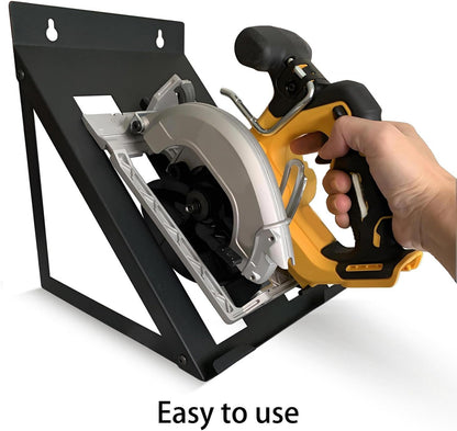  Rangement Pour Outils électroportatifs | Crochet De Rangement Robuste Pour Scie Circulaire | Porte-Outils Mural | Pour Atelier Maison, Cabanon De Jardin, établi, Garage, Sous-sol, Jardin, Et Apparteme
