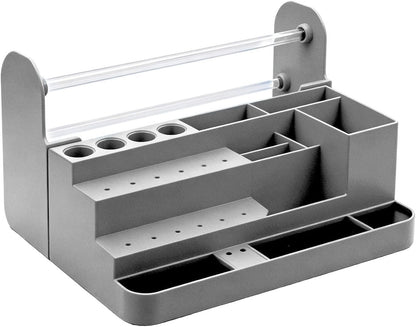  Générique Organisateur D'Établi | Compact Et Robuste Multi-Compartiments - Organisateur De Bureau Pour Tournevis - Pour Établi Maison, Atelier, Téléphone, Ordinateur, Outil Réparation, Vis, Puce