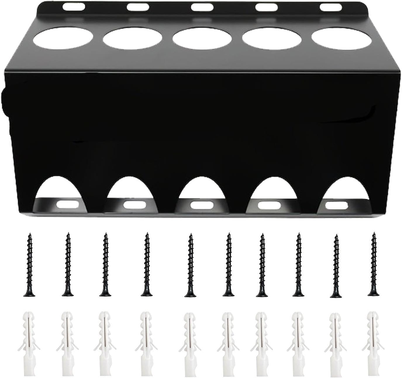 GENERIC Support De Tube De Calfeutrage, Organisateur De Tube De Calfeutrage à 5 Emplacements, Organisateur De Mastic à Craie | Pour Plombiers, électriciens, Bricoleurs, Charpentiers, Maison, Garage, Chantier