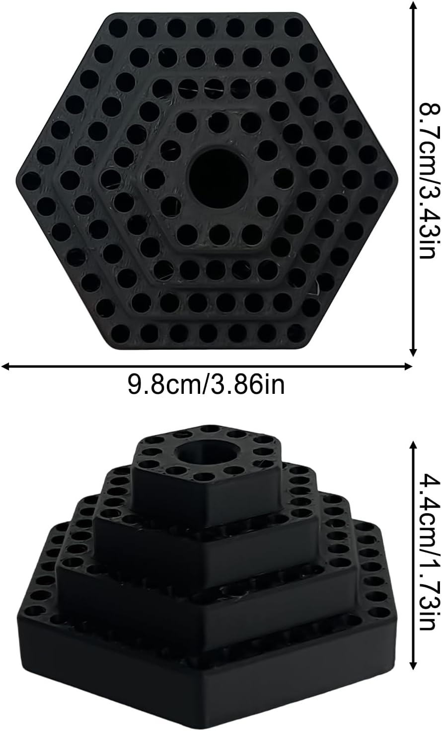  Générique Porte-de Tournevis, Étagère De Rangement Pour Extensions De 4,8 Mm, Support D'de Vis, Pour Garage, Outils électriques, électriciens, Construction, Cloison Sèche,