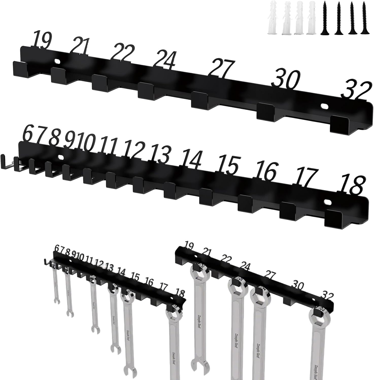 Organisateurs De Supports Pour Clés, Support Mural Pour Les Clés, Support Pour Ustensiles De Cuisine, Pour Abri, Camion, Fourgon, Jardin, Magasin, Mécanicien, Cour Et