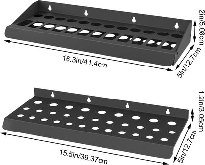  Supports De Tournevis | Support De Rangement En Fer Pour Tournevis – Support Organisateur D'outils Pour économiser De L'espace Pour Salon, Atelier, Dortoir, Atelier De Réparation