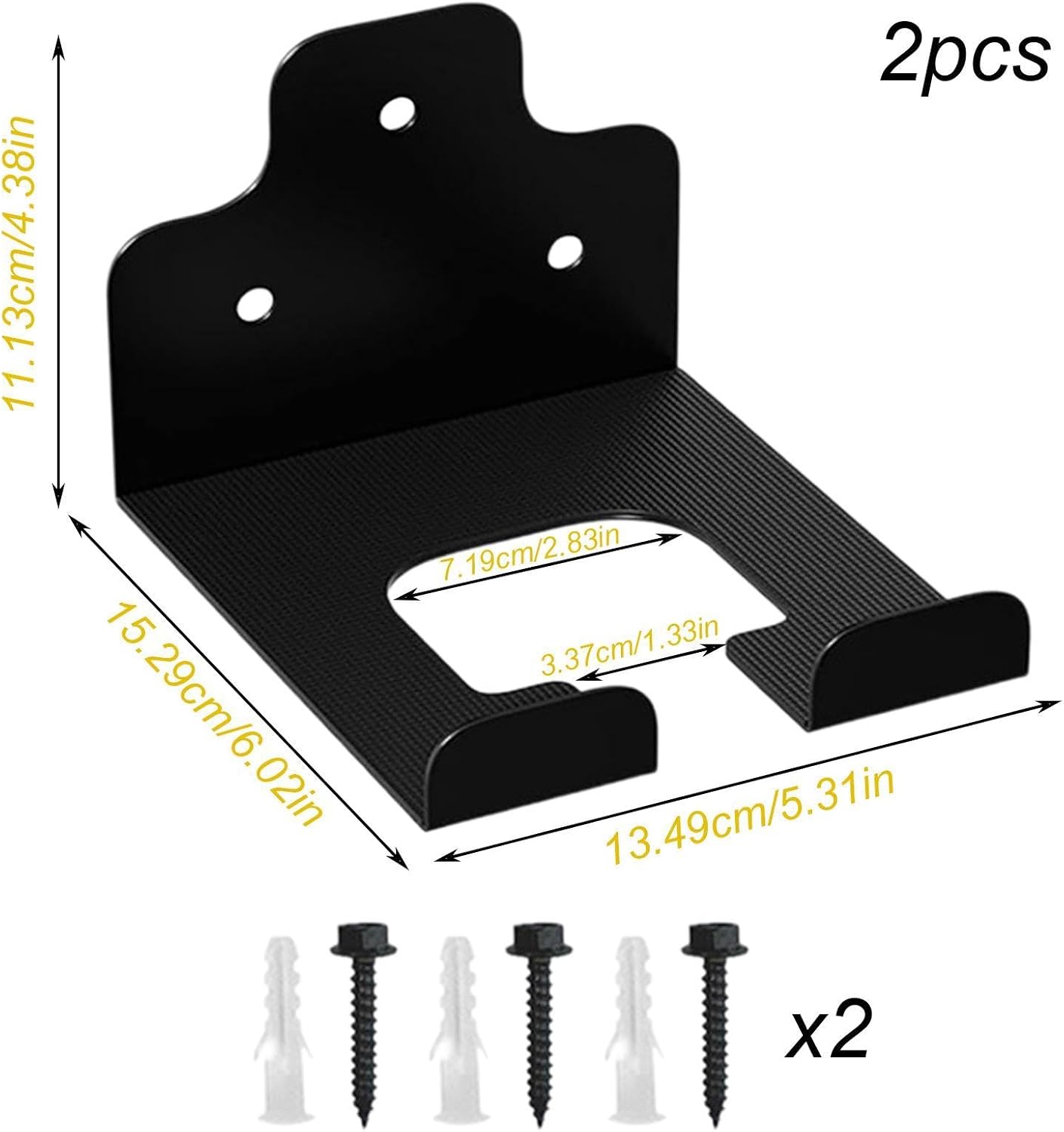 GENERIC Cintres à Outils De Jardin, Support En Acier Inoxydable Pour économiser De L'espace Pour Pelle, Râteau, Serpillère, Perceuse, équipement De Câble Intérieur Ou Extérieur