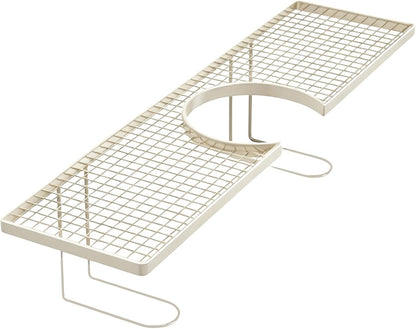 GENERIC Support De Rangement Pour évier | Support De Rangement De Cuisine En Métal – Porte-éponge Pour Robinet, Lavabo, Appartement, Dortoir, Salle De Bain, Hôtel, Restaurant, Toilettes