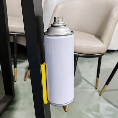 GENERIC Support Magnétique Pour Bombe Aérosol – Boîte à Outils Gain De Place Pour Garage, Maison, Artisanat | ABS Et Aimant Avec Support Mural Pour Flacon Pulvérisateur, Design Pour Et