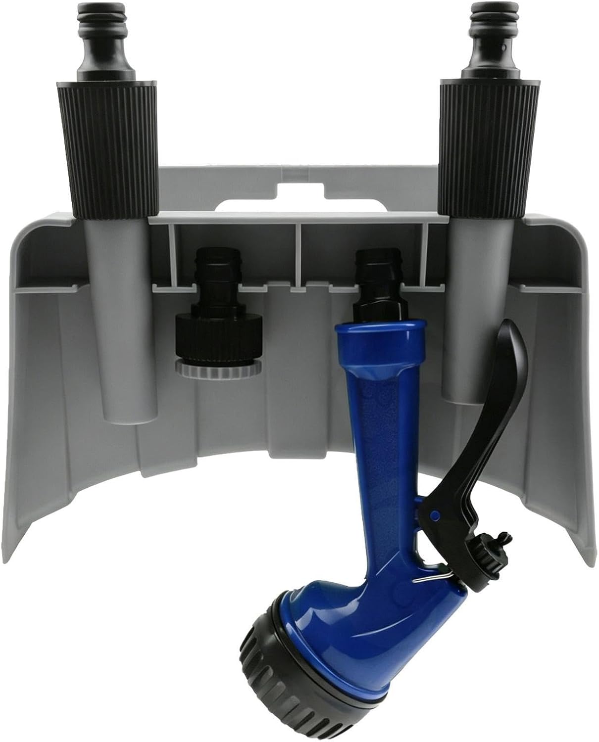 GENERIC Support De Tuyau D'arrosage – Support Mural Robuste | Support De Tuyau Extérieur – Pour Tuyau, Pont, Rail, Clôture, Maison, Piscine, Camping-car, Balcon, Garage, Tracteur