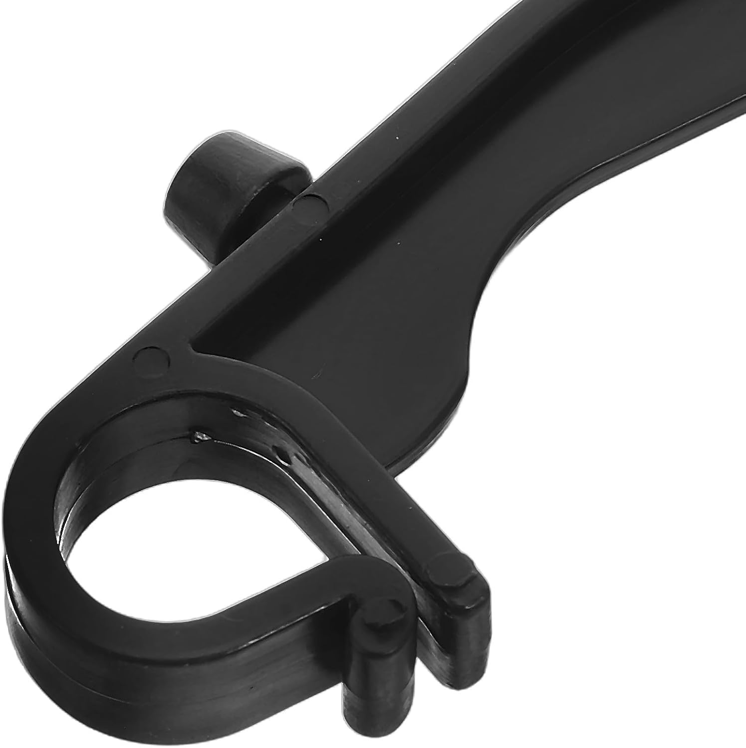  Ciieeo Fixations Clips De Gouttière Plastique Noir Lot De 50 Crochets Anti-Obstruction Pour Grilles Utilisation Polyvalente Entretien De Toiture