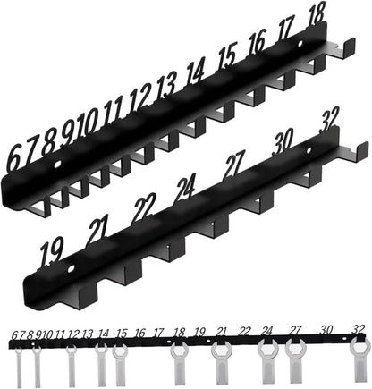  Porte-clés Pour 20 Clés, Organisateur De Mural, Organisateur De En Fer Pour Le Rangement Des Outils, Convient 6 Mm à 32 Mm Rangement