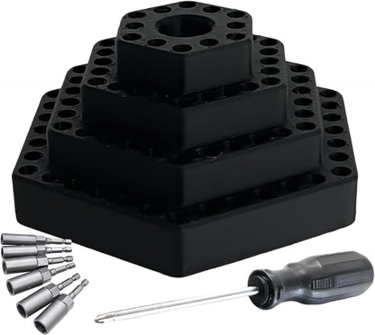 GENERIC Porte- De Tournevis – Organiseur D' Hexagonaux De 4,8 Mm | Pour Garage, Travail Du Bois, Outils électriques, Construction, Cloisons Sèches électriques, Charpentier, Maison