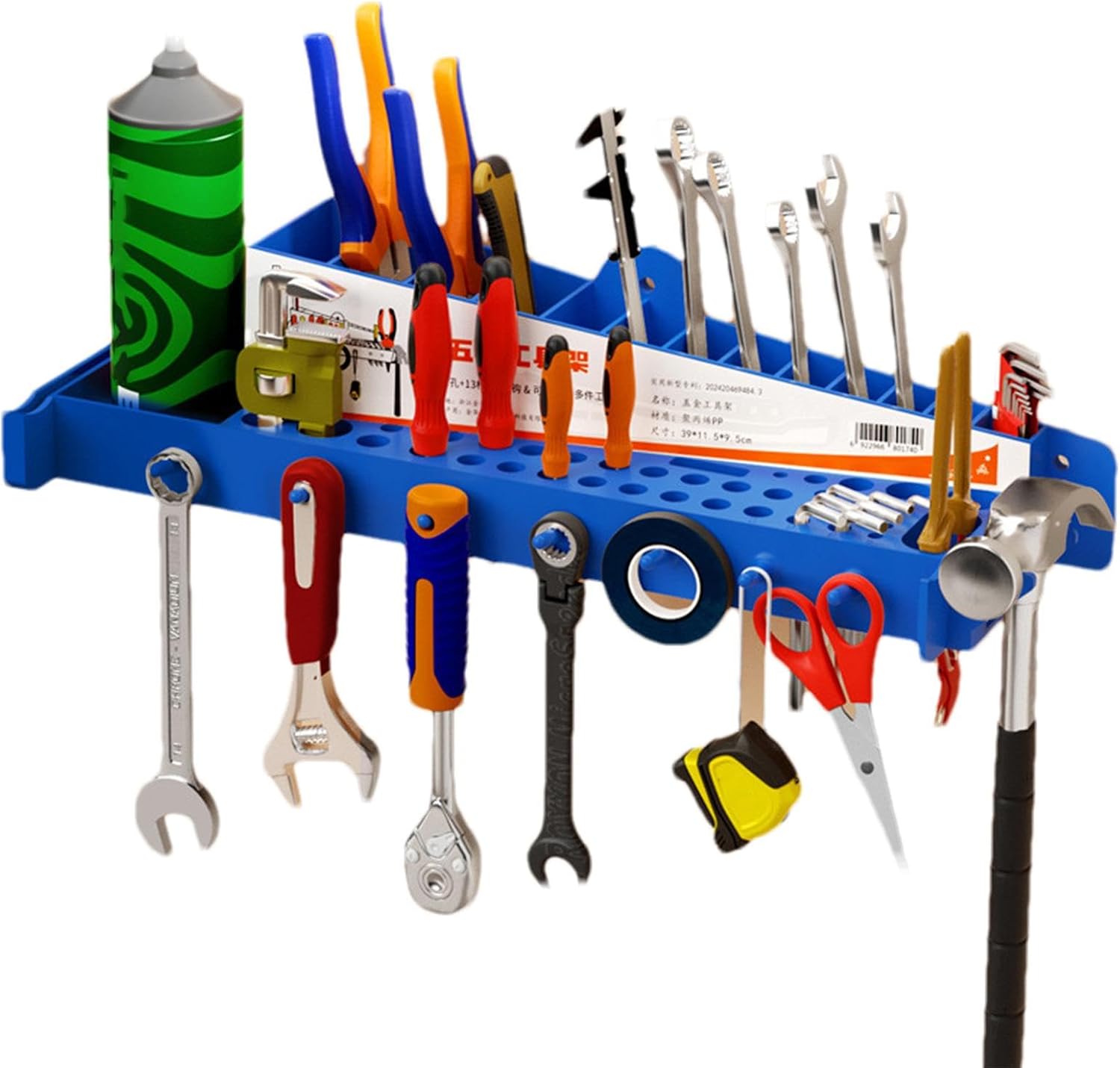  Étagère De Rangement De Garage Pour Montage Mural | Organisateur D'outils De Jardin | Étagère à Outils Murale De Garage | Rangement D
