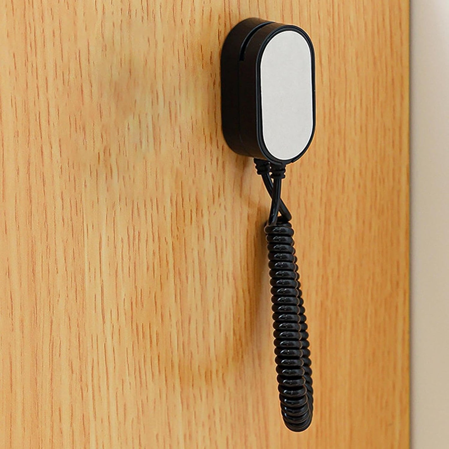 GENERIC Support Mural Pour Télécommande Avec Corde à Ressort Extensible, Organisateur De Contrôleur Pour Camping-car, Chevet, Chambre à Coucher, Mur D'intérieur