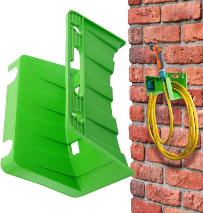 GENERIC Support De Tuyau D'arrosage – Support Mural Robuste | Support De Tuyau Extérieur – Pour Tuyau, Pont, Rail, Clôture, Maison, Piscine, Camping-car, Balcon, Garage, Tracteur