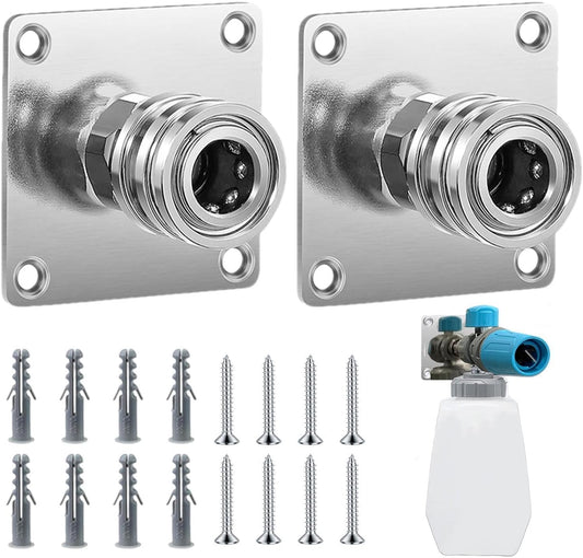  Organiseur De Spray Pour Rig - Support Mural Pour Accessoires - Support En Métal De 11 X 5,5 Cm Pour à Mousse - Couche Anti-rayures En Acier Au Carbone Lourd - Bouclier D'accueil à Connexion