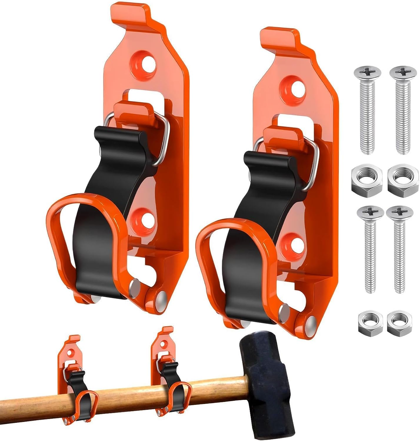  Lot De 2 Supports Muraux à Fermeture Rapide Pour Charges - Pour Le Lit, Le Garage, Le Camping-car, Le Travail, Les Véhicules Utilitaires, Les Pompiers, La Pêche
